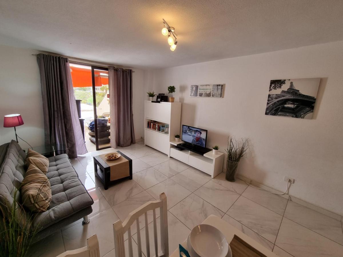 Duplex Apartment Vistamar, Sea-View, Heated Pool In Parque Santiago 2, Wifi Playa de las Americas  Ngoại thất bức ảnh