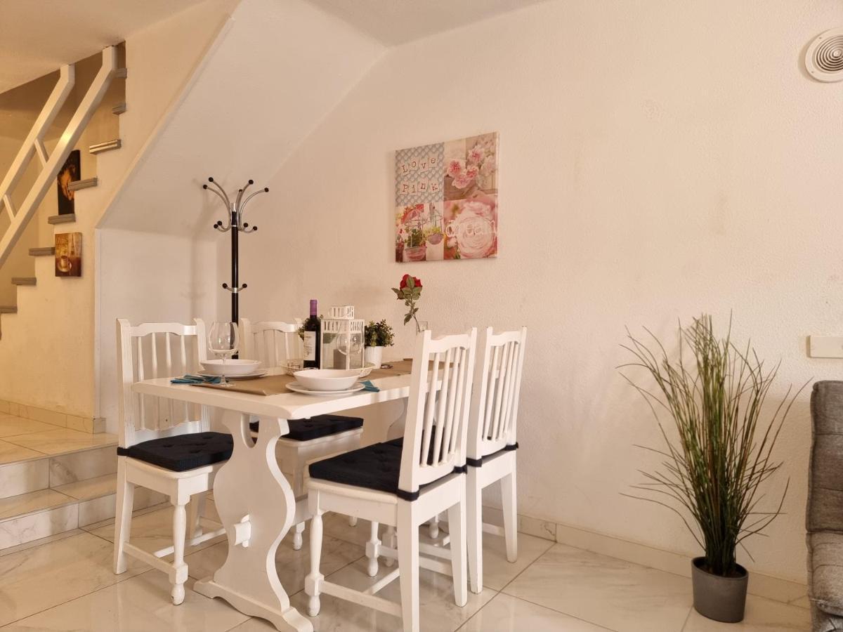 Duplex Apartment Vistamar, Sea-View, Heated Pool In Parque Santiago 2, Wifi Playa de las Americas  Ngoại thất bức ảnh