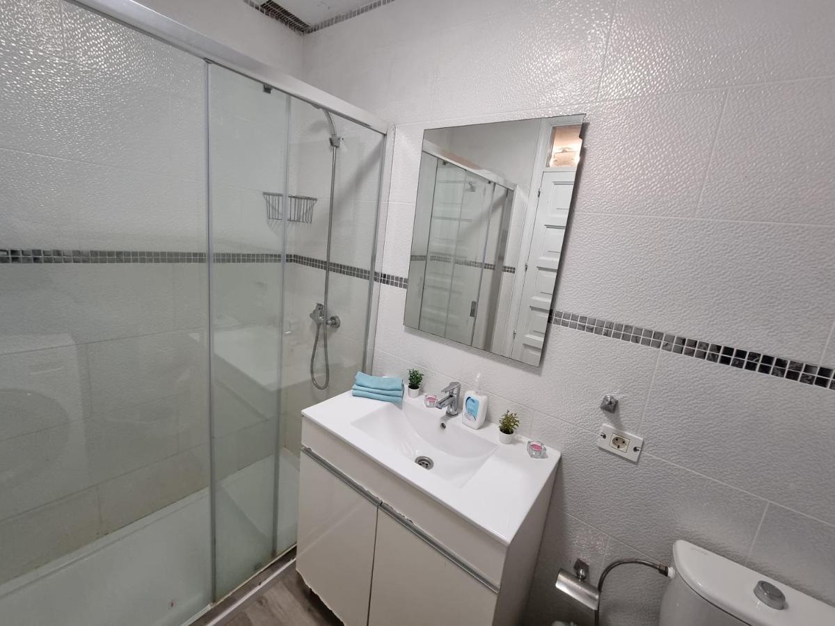Duplex Apartment Vistamar, Sea-View, Heated Pool In Parque Santiago 2, Wifi Playa de las Americas  Ngoại thất bức ảnh