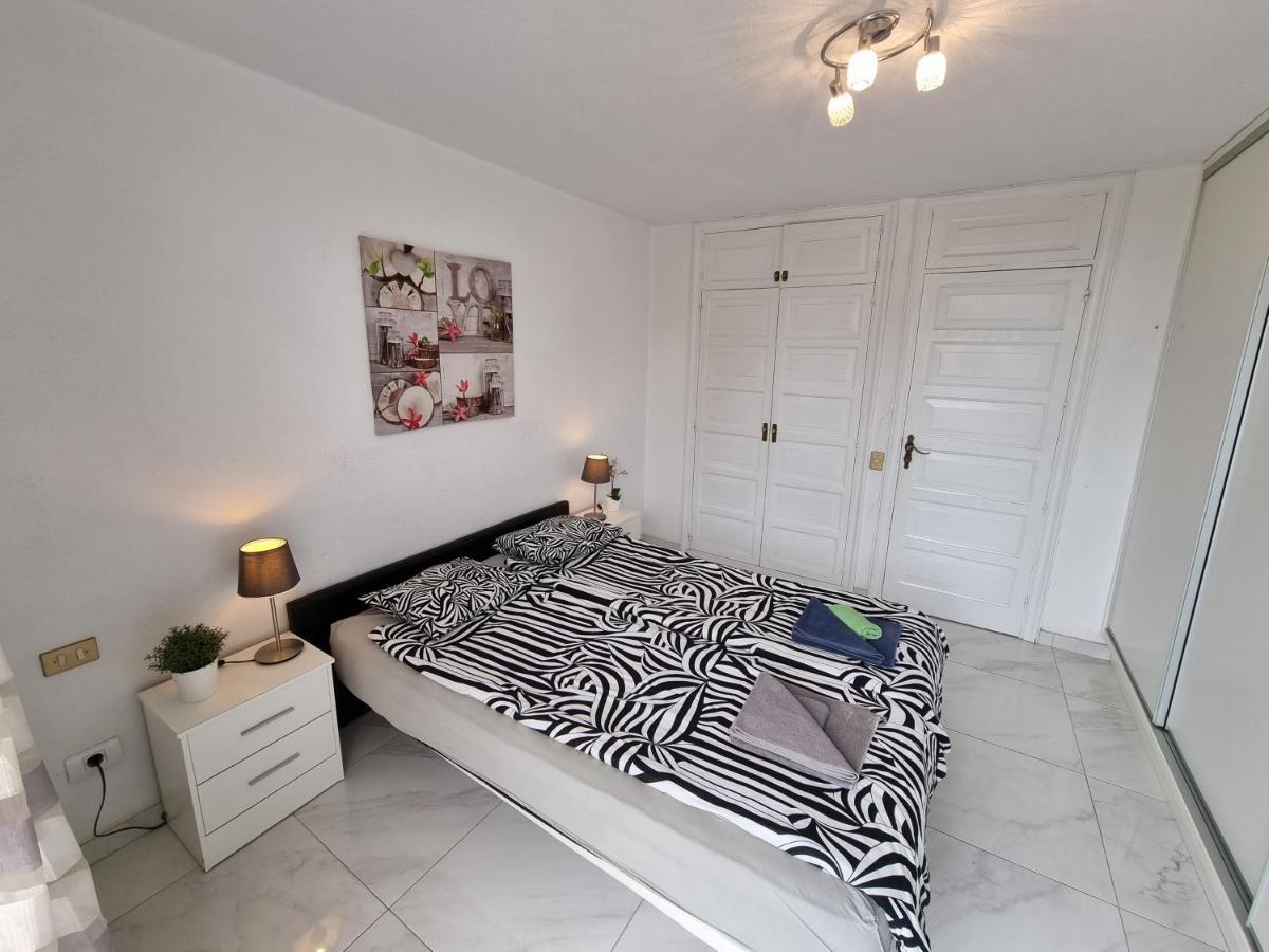 Duplex Apartment Vistamar, Sea-View, Heated Pool In Parque Santiago 2, Wifi Playa de las Americas  Ngoại thất bức ảnh