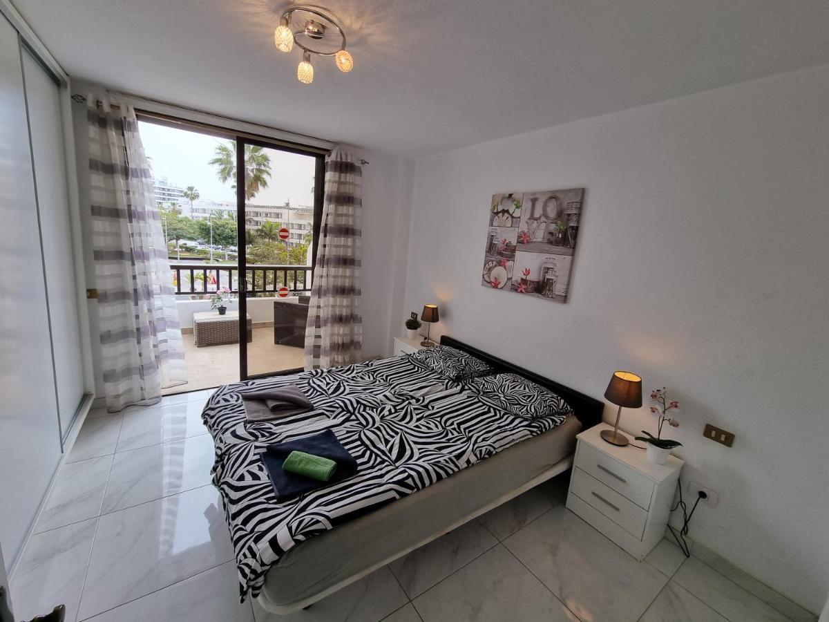 Duplex Apartment Vistamar, Sea-View, Heated Pool In Parque Santiago 2, Wifi Playa de las Americas  Ngoại thất bức ảnh