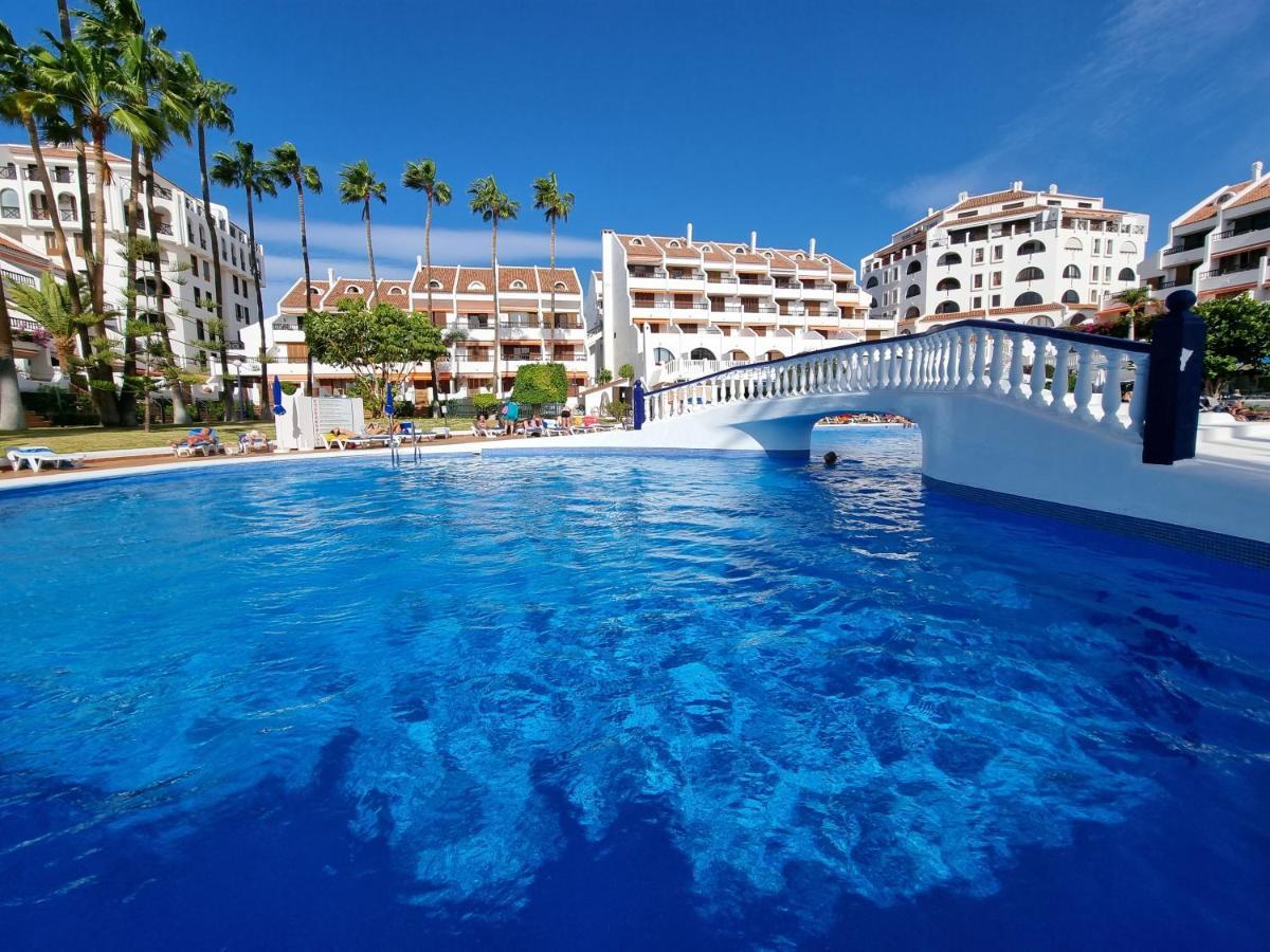 Duplex Apartment Vistamar, Sea-View, Heated Pool In Parque Santiago 2, Wifi Playa de las Americas  Ngoại thất bức ảnh