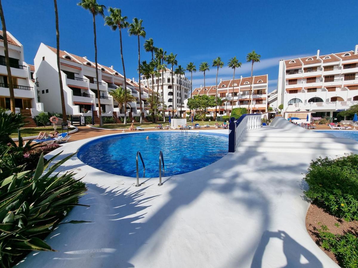 Duplex Apartment Vistamar, Sea-View, Heated Pool In Parque Santiago 2, Wifi Playa de las Americas  Ngoại thất bức ảnh