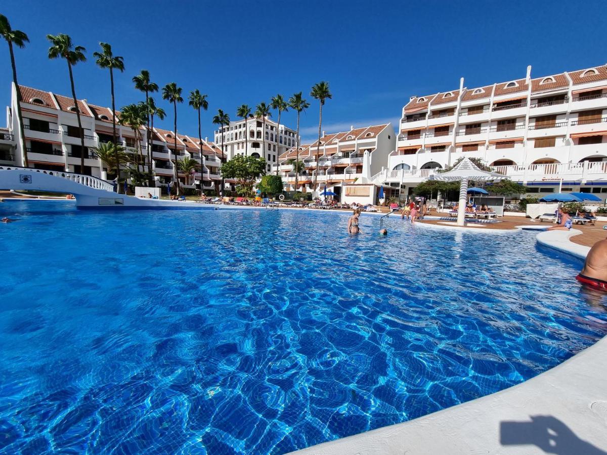 Duplex Apartment Vistamar, Sea-View, Heated Pool In Parque Santiago 2, Wifi Playa de las Americas  Ngoại thất bức ảnh